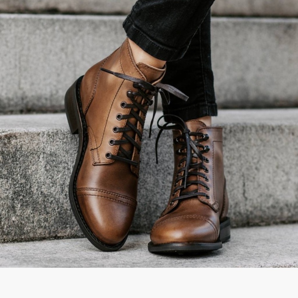 Thursday Boots- Natural Captain with Polish